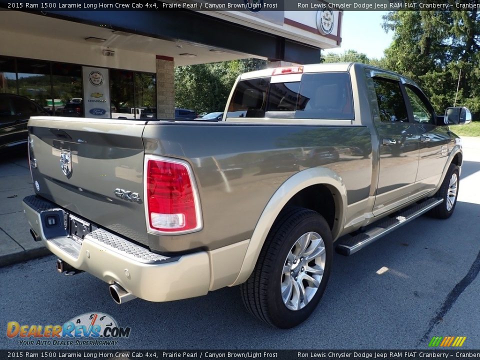 Prairie Pearl 2015 Ram 1500 Laramie Long Horn Crew Cab 4x4 Photo #2