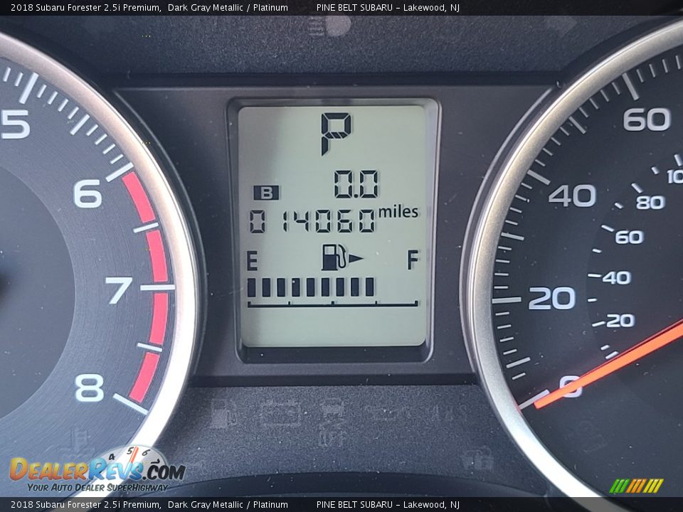 2018 Subaru Forester 2.5i Premium Dark Gray Metallic / Platinum Photo #3