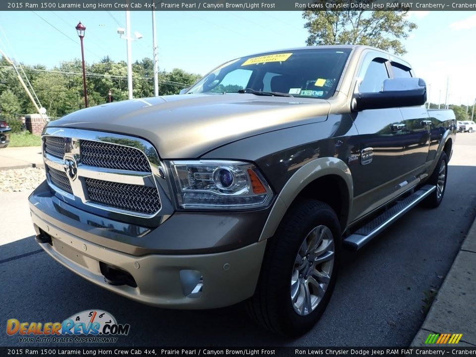 Front 3/4 View of 2015 Ram 1500 Laramie Long Horn Crew Cab 4x4 Photo #6