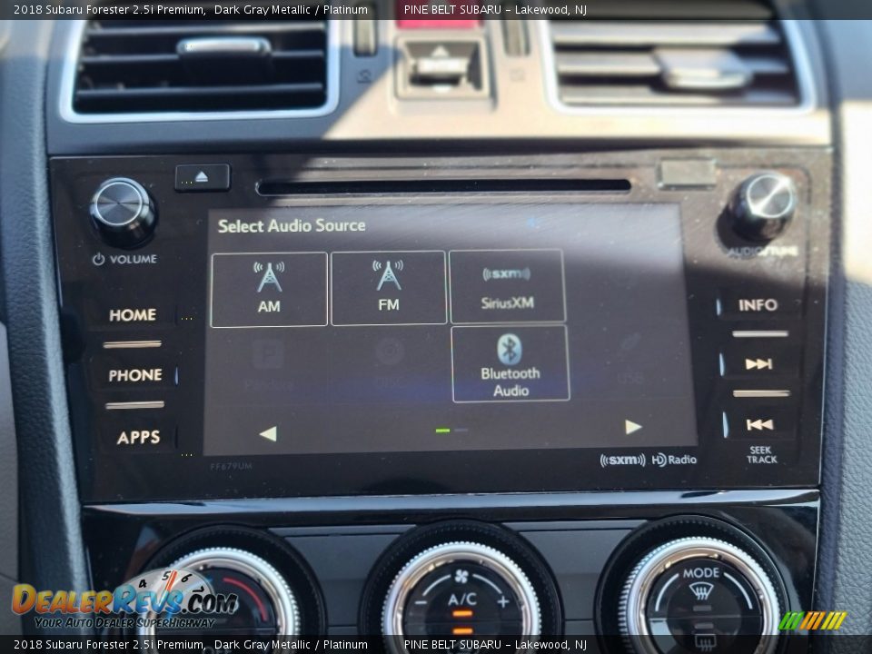 2018 Subaru Forester 2.5i Premium Dark Gray Metallic / Platinum Photo #6