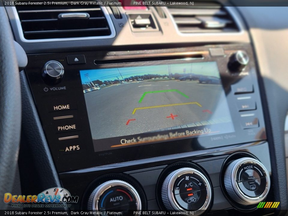 2018 Subaru Forester 2.5i Premium Dark Gray Metallic / Platinum Photo #7