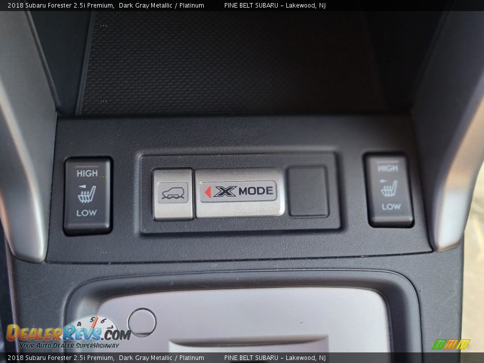 2018 Subaru Forester 2.5i Premium Dark Gray Metallic / Platinum Photo #9