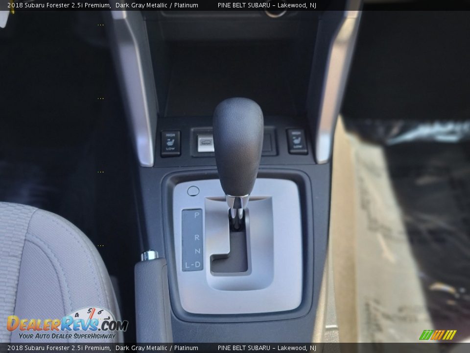 2018 Subaru Forester 2.5i Premium Dark Gray Metallic / Platinum Photo #12