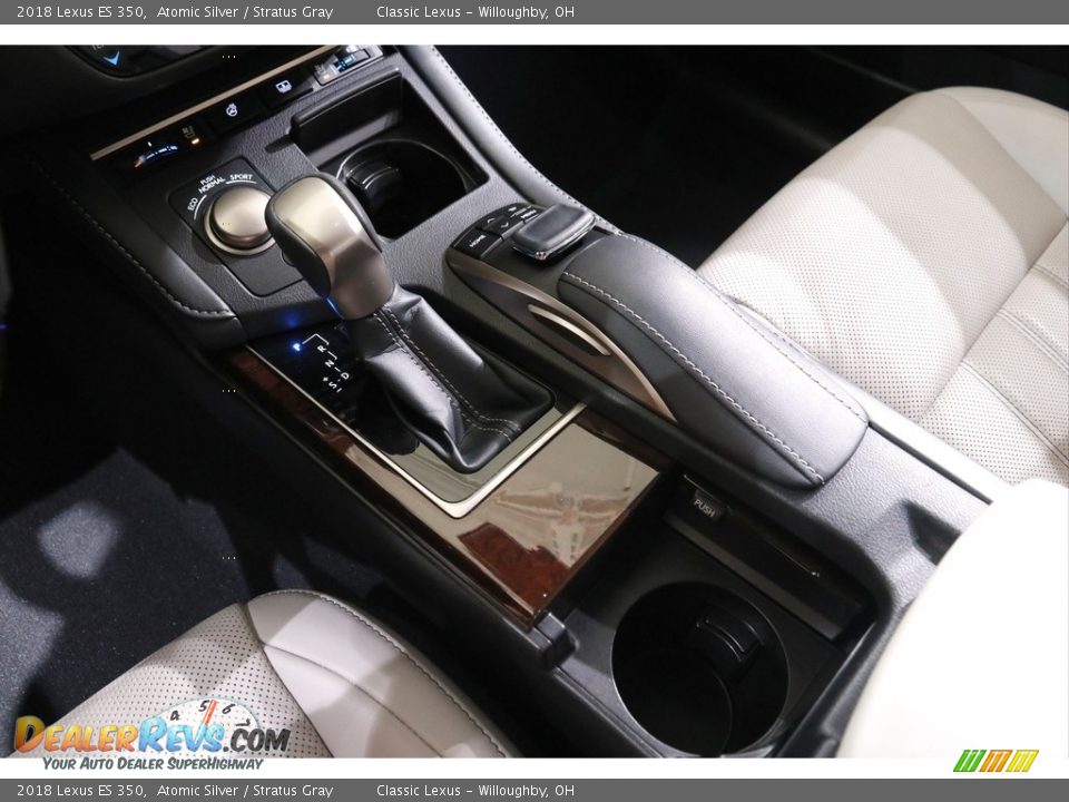 2018 Lexus ES 350 Atomic Silver / Stratus Gray Photo #16