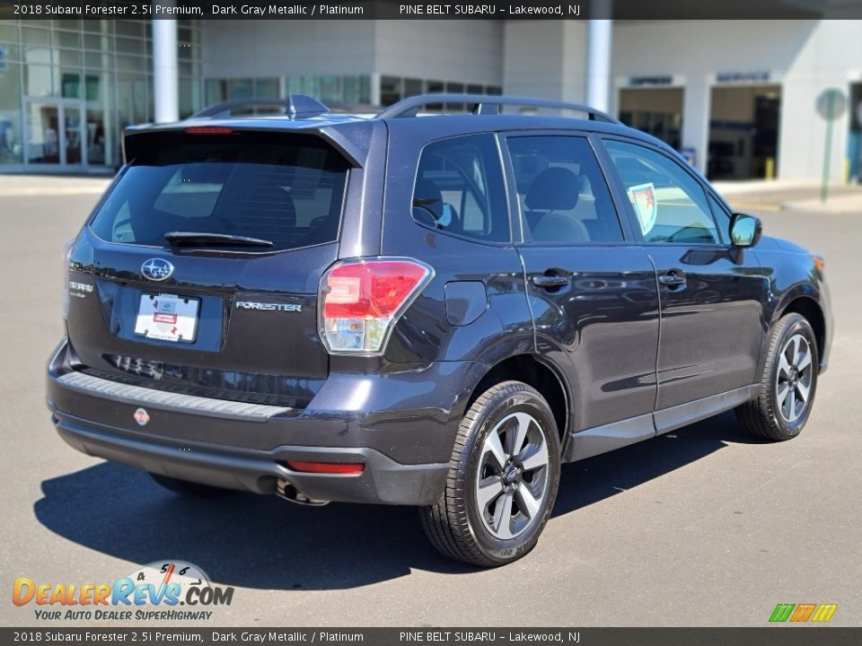 2018 Subaru Forester 2.5i Premium Dark Gray Metallic / Platinum Photo #20