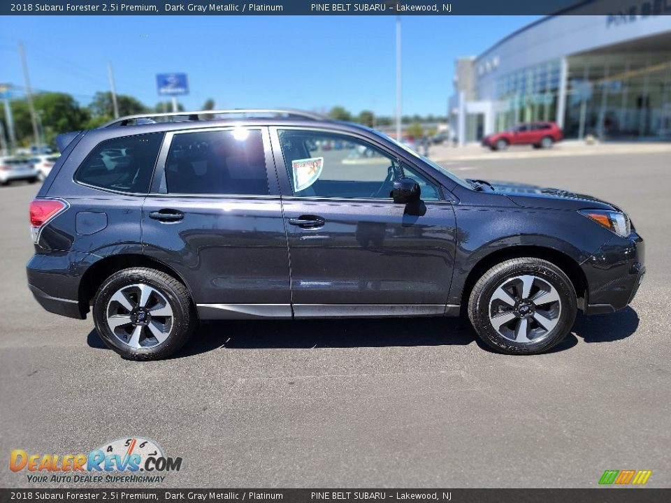 2018 Subaru Forester 2.5i Premium Dark Gray Metallic / Platinum Photo #21