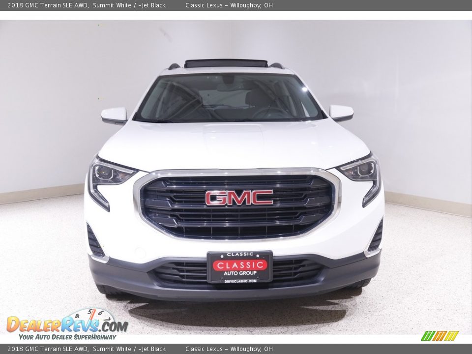 2018 GMC Terrain SLE AWD Summit White / ­Jet Black Photo #2