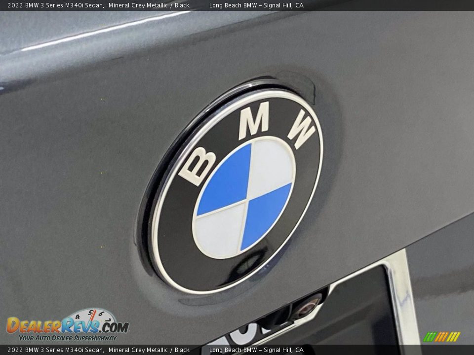 2022 BMW 3 Series M340i Sedan Mineral Grey Metallic / Black Photo #7
