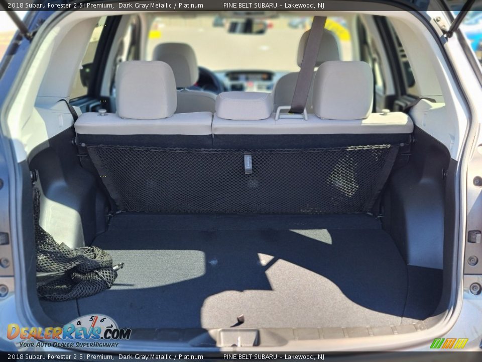 2018 Subaru Forester 2.5i Premium Dark Gray Metallic / Platinum Photo #30