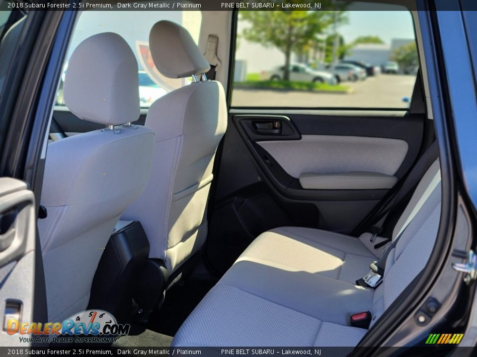 2018 Subaru Forester 2.5i Premium Dark Gray Metallic / Platinum Photo #33