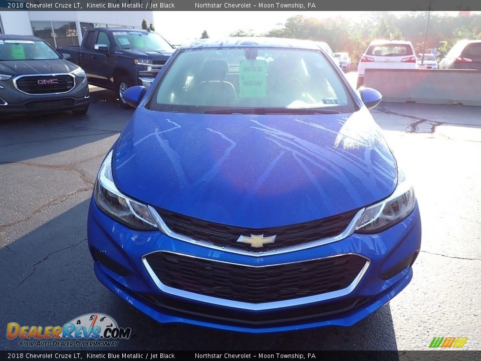 2018 Chevrolet Cruze LT Kinetic Blue Metallic / Jet Black Photo #12