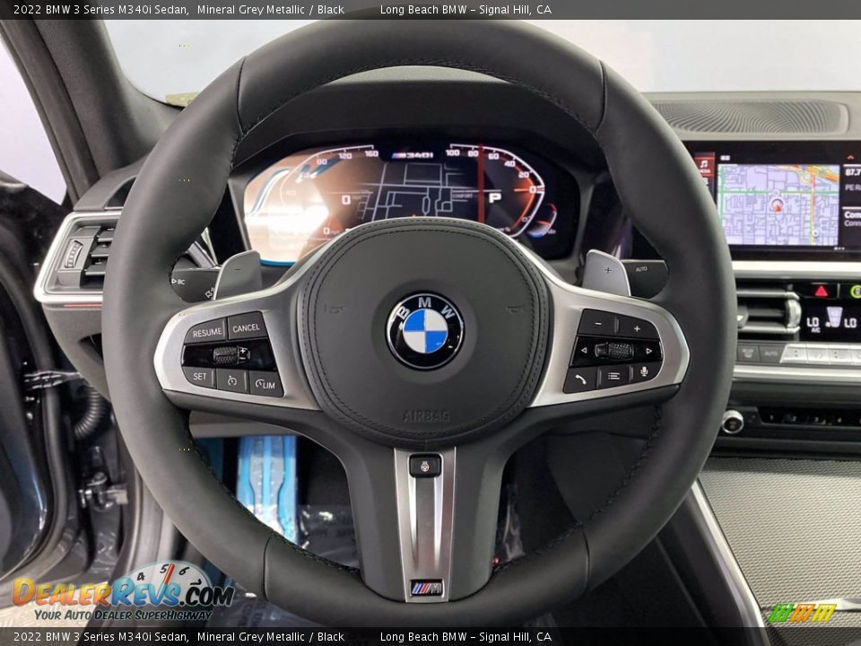 2022 BMW 3 Series M340i Sedan Steering Wheel Photo #12