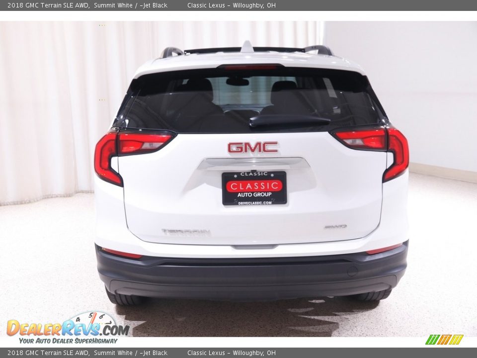 2018 GMC Terrain SLE AWD Summit White / ­Jet Black Photo #17