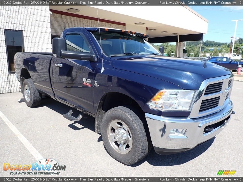 2012 Dodge Ram 2500 HD SLT Regular Cab 4x4 True Blue Pearl / Dark Slate/Medium Graystone Photo #2