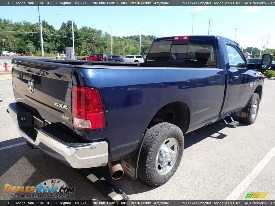 2012 Dodge Ram 2500 HD SLT Regular Cab 4x4 True Blue Pearl / Dark Slate/Medium Graystone Photo #3