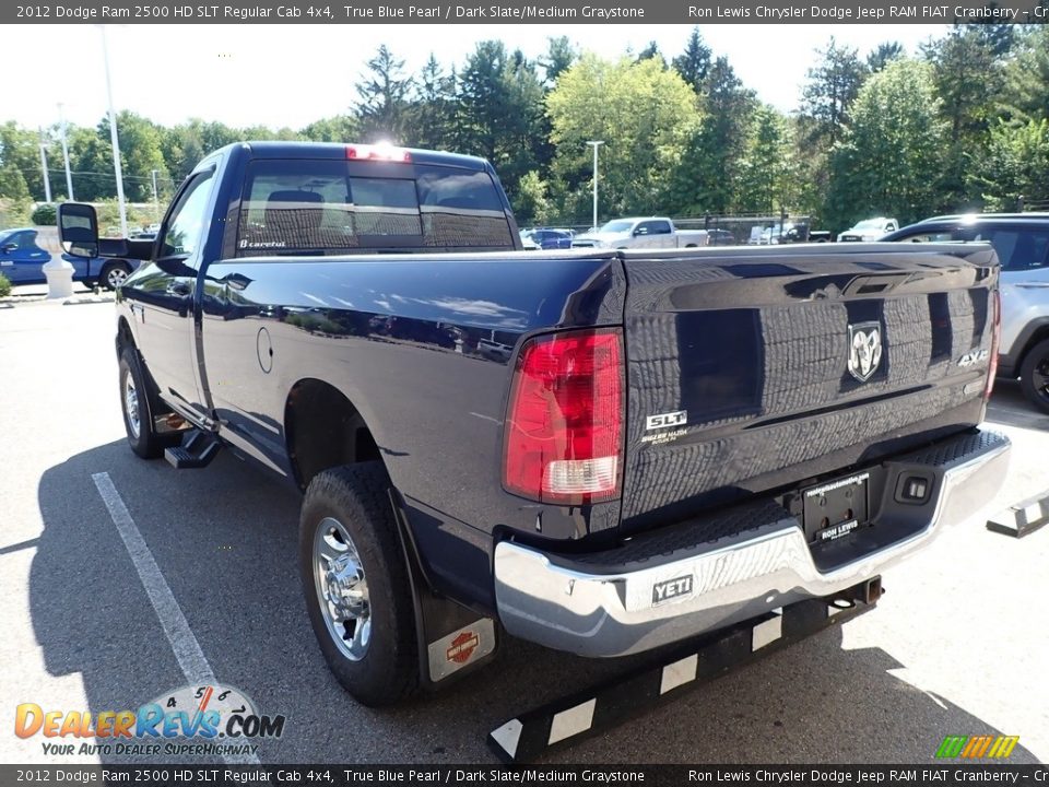 2012 Dodge Ram 2500 HD SLT Regular Cab 4x4 True Blue Pearl / Dark Slate/Medium Graystone Photo #4