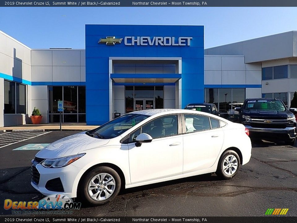 2019 Chevrolet Cruze LS Summit White / Jet Black/­Galvanized Photo #1