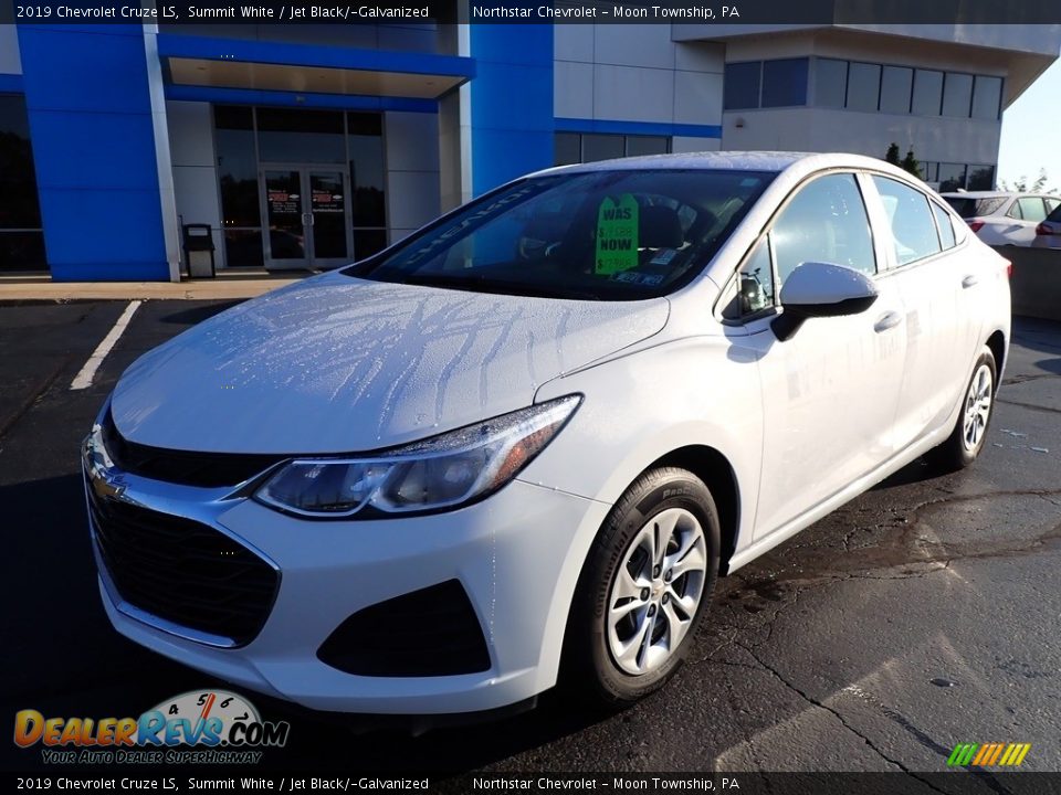 2019 Chevrolet Cruze LS Summit White / Jet Black/­Galvanized Photo #2