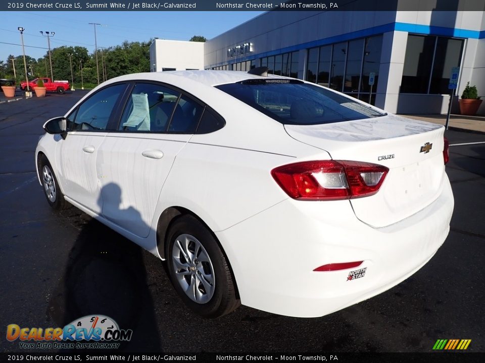 2019 Chevrolet Cruze LS Summit White / Jet Black/­Galvanized Photo #4