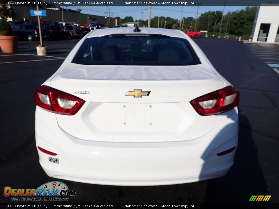 2019 Chevrolet Cruze LS Summit White / Jet Black/­Galvanized Photo #6