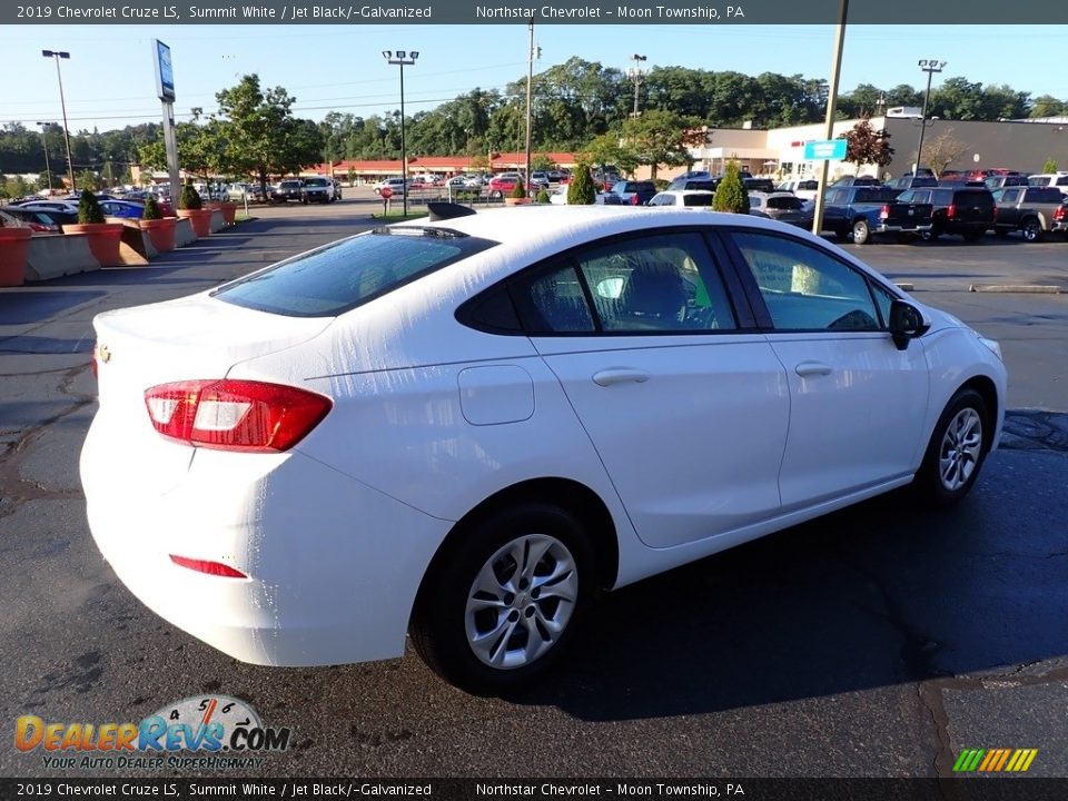 2019 Chevrolet Cruze LS Summit White / Jet Black/­Galvanized Photo #9