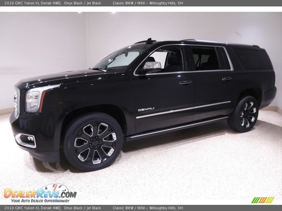 2019 GMC Yukon XL Denali 4WD Onyx Black / Jet Black Photo #3