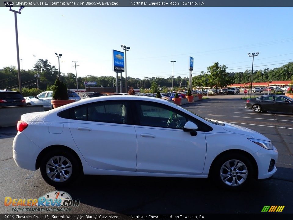 2019 Chevrolet Cruze LS Summit White / Jet Black/­Galvanized Photo #10