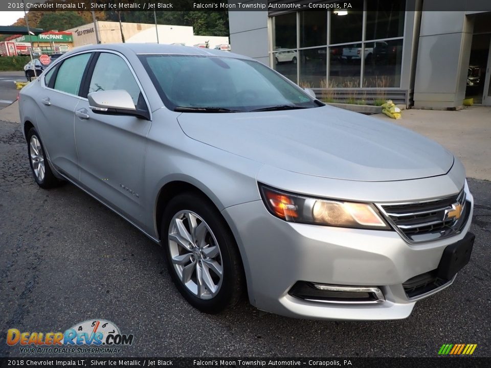 2018 Chevrolet Impala LT Silver Ice Metallic / Jet Black Photo #9