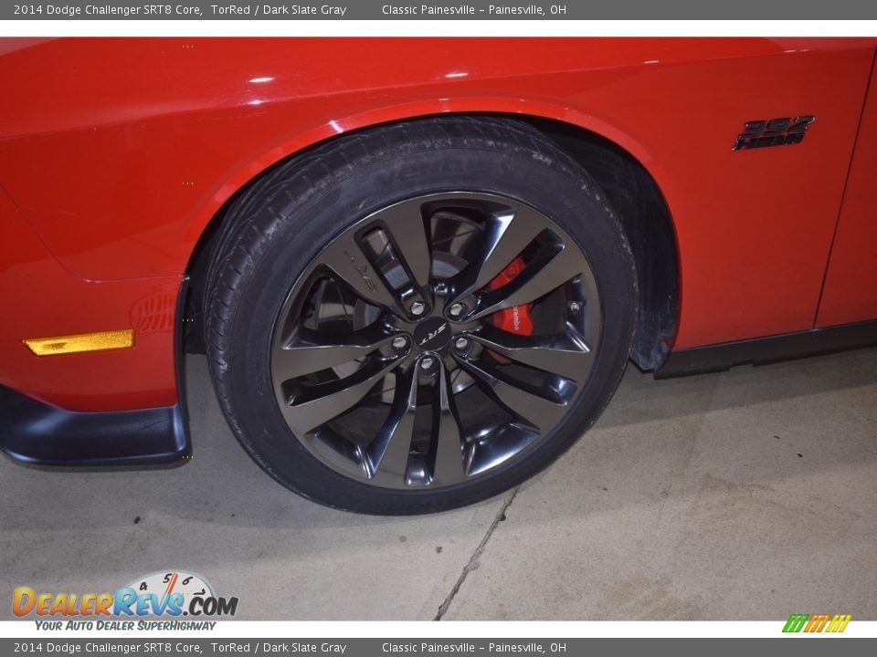 2014 Dodge Challenger SRT8 Core TorRed / Dark Slate Gray Photo #5