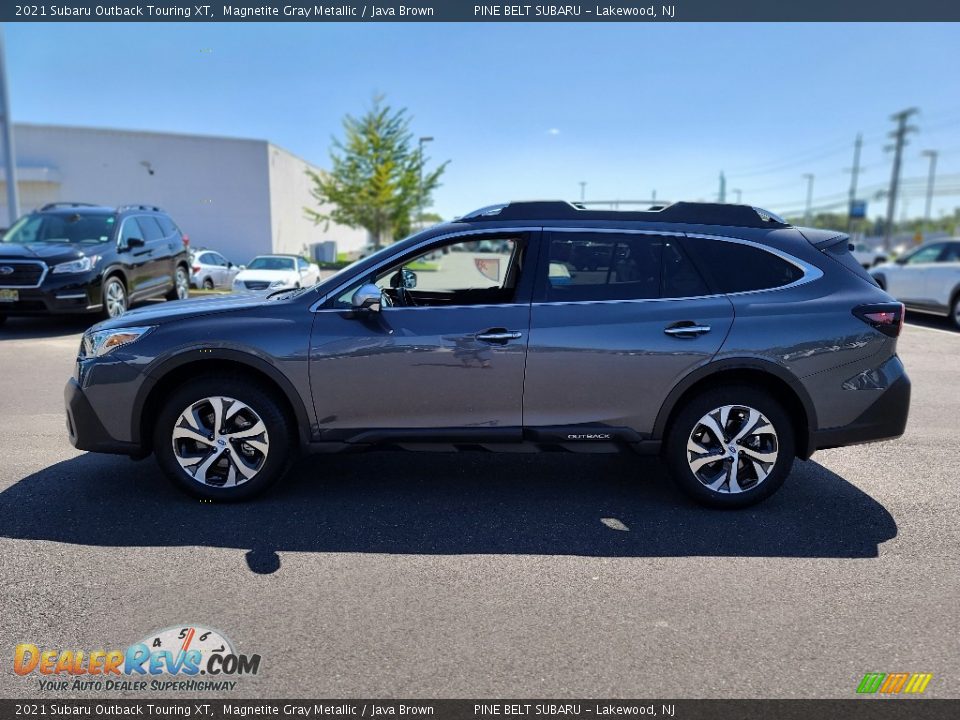 2021 Subaru Outback Touring XT Magnetite Gray Metallic / Java Brown Photo #18