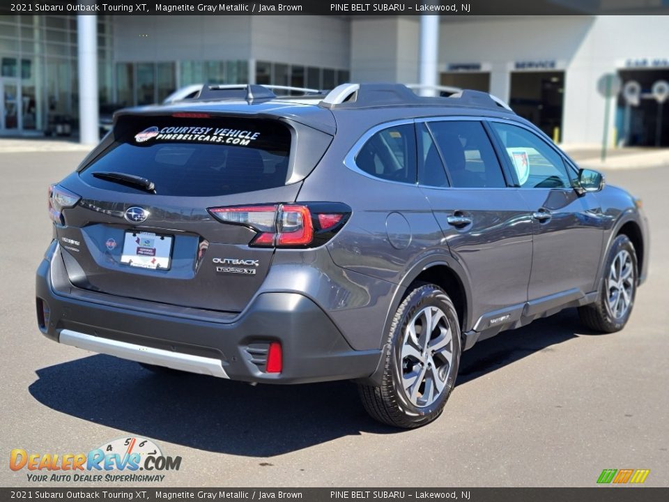 2021 Subaru Outback Touring XT Magnetite Gray Metallic / Java Brown Photo #21