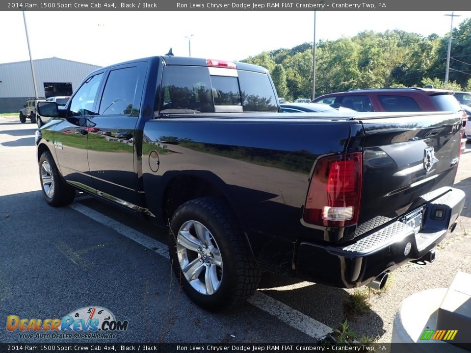 2014 Ram 1500 Sport Crew Cab 4x4 Black / Black Photo #4