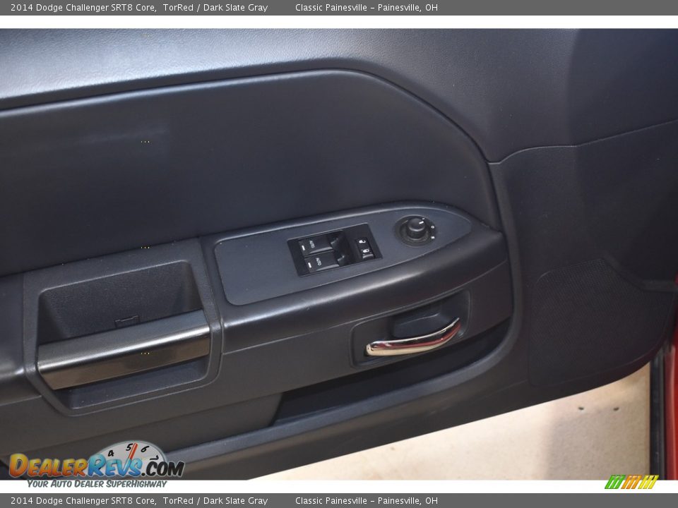 2014 Dodge Challenger SRT8 Core TorRed / Dark Slate Gray Photo #12