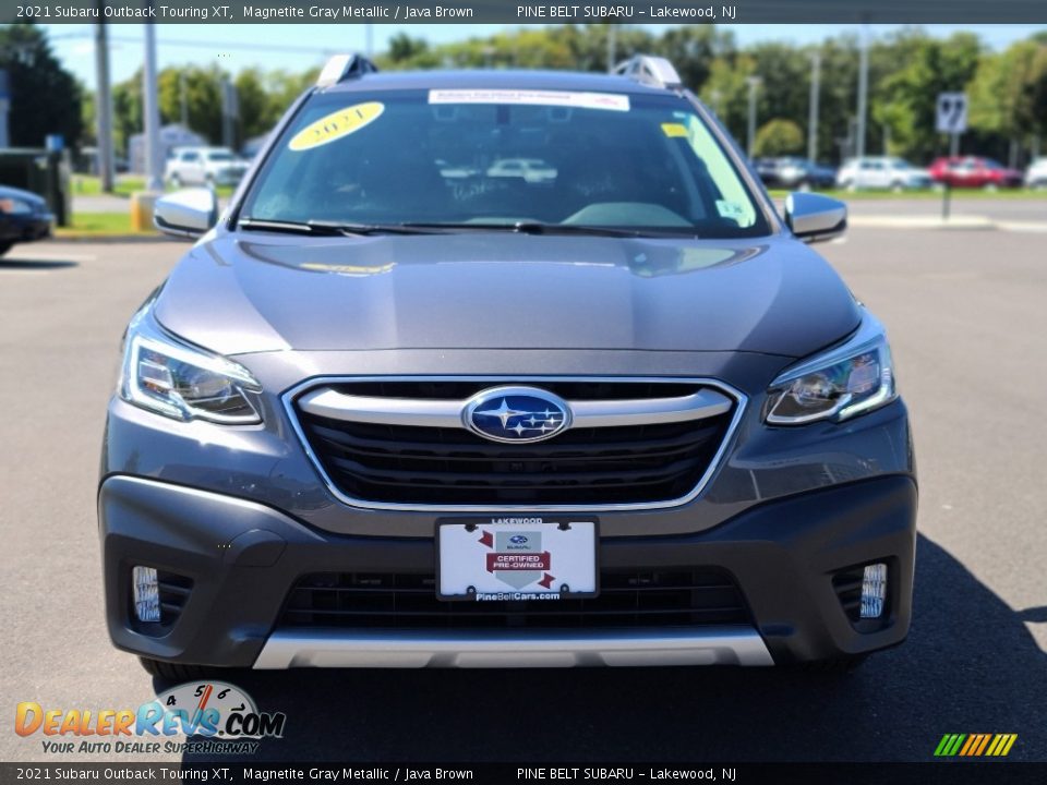 2021 Subaru Outback Touring XT Magnetite Gray Metallic / Java Brown Photo #24