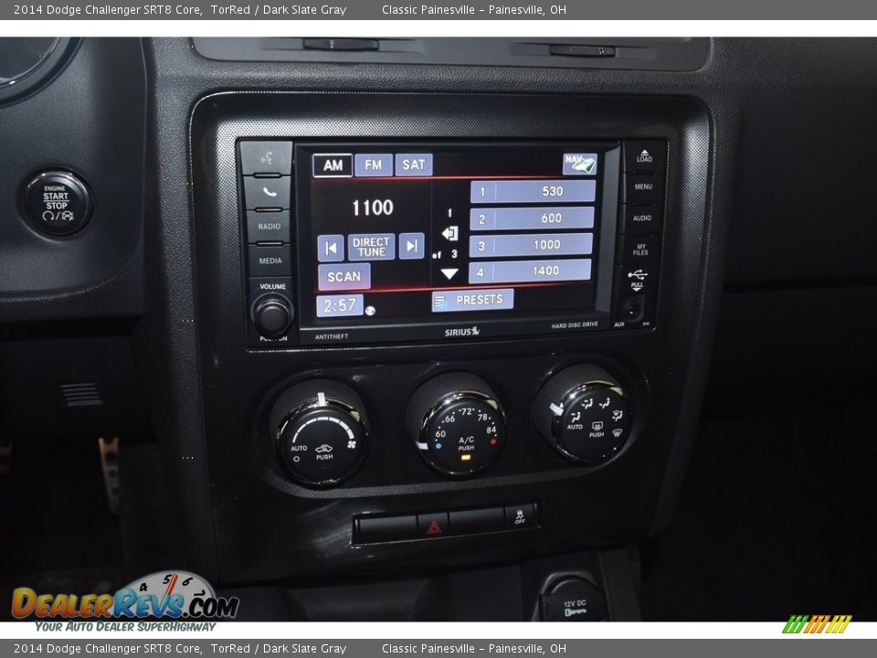 2014 Dodge Challenger SRT8 Core TorRed / Dark Slate Gray Photo #15