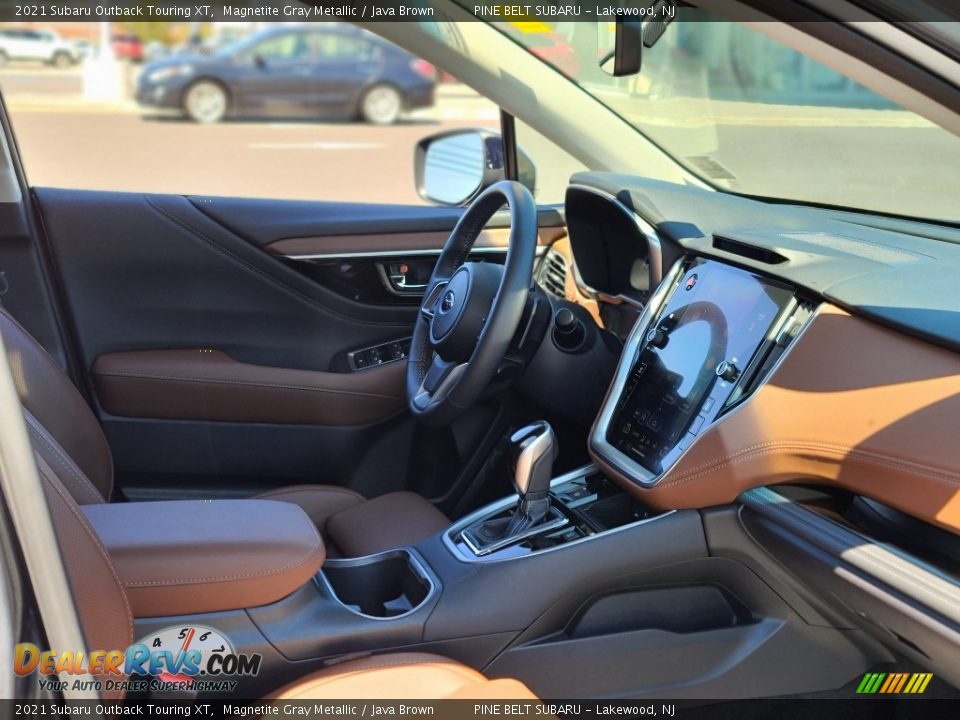 2021 Subaru Outback Touring XT Magnetite Gray Metallic / Java Brown Photo #27