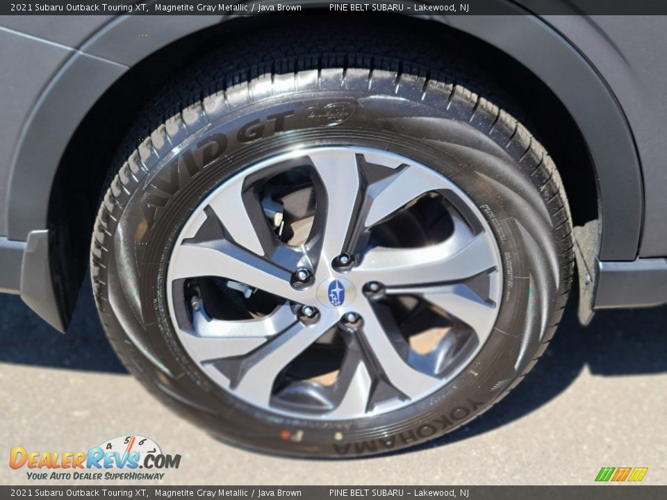 2021 Subaru Outback Touring XT Magnetite Gray Metallic / Java Brown Photo #28
