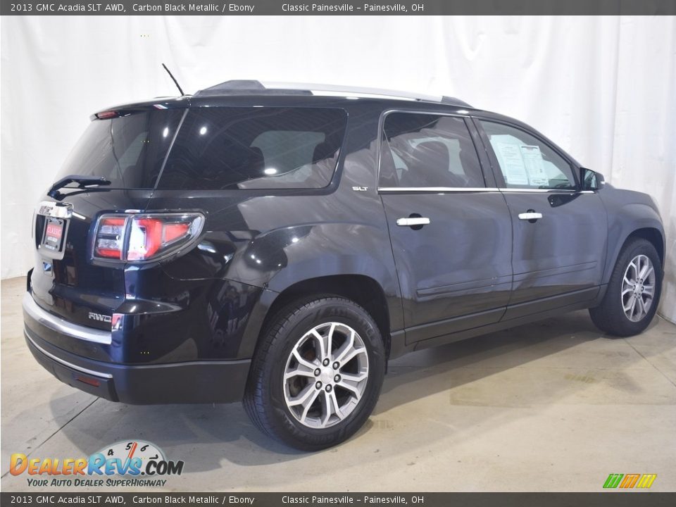 2013 GMC Acadia SLT AWD Carbon Black Metallic / Ebony Photo #2