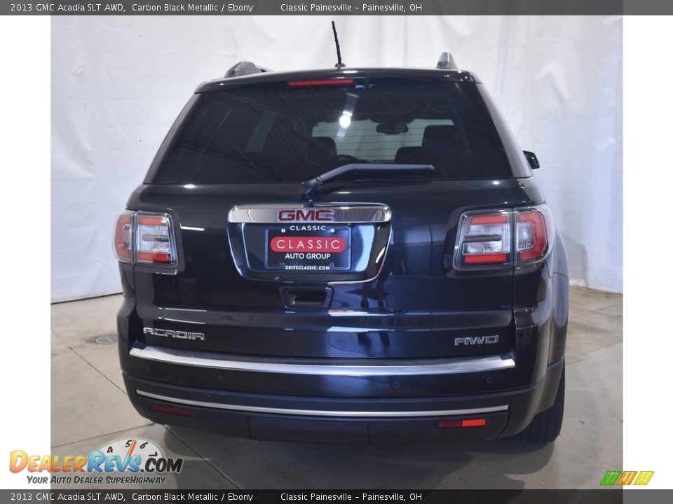 2013 GMC Acadia SLT AWD Carbon Black Metallic / Ebony Photo #3