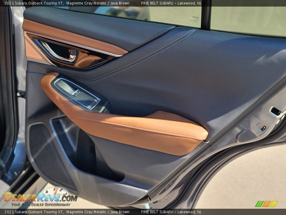 2021 Subaru Outback Touring XT Magnetite Gray Metallic / Java Brown Photo #30