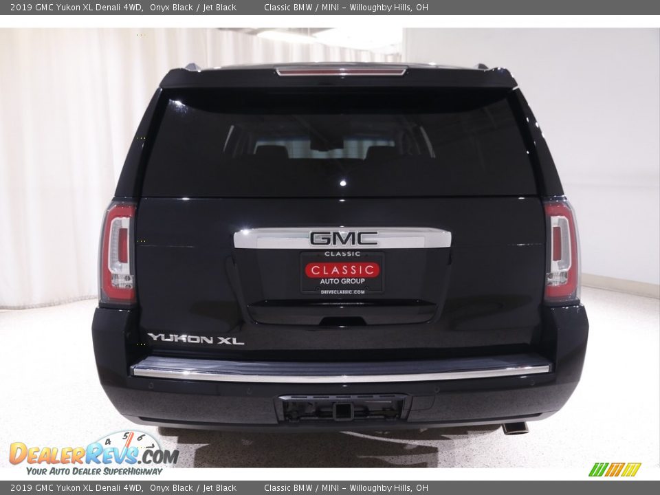 2019 GMC Yukon XL Denali 4WD Onyx Black / Jet Black Photo #25