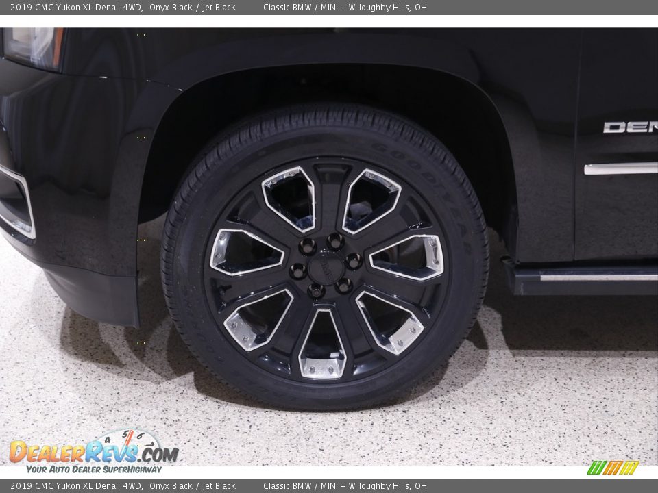 2019 GMC Yukon XL Denali 4WD Onyx Black / Jet Black Photo #27