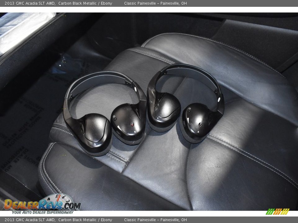 2013 GMC Acadia SLT AWD Carbon Black Metallic / Ebony Photo #19