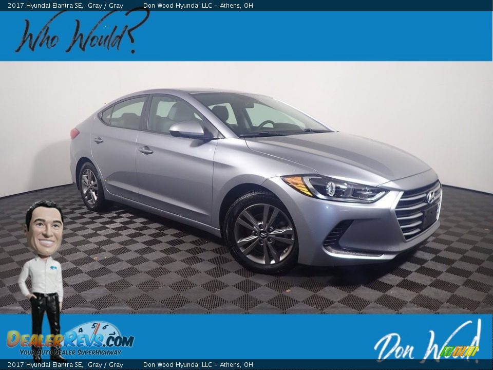 2017 Hyundai Elantra SE Gray / Gray Photo #1