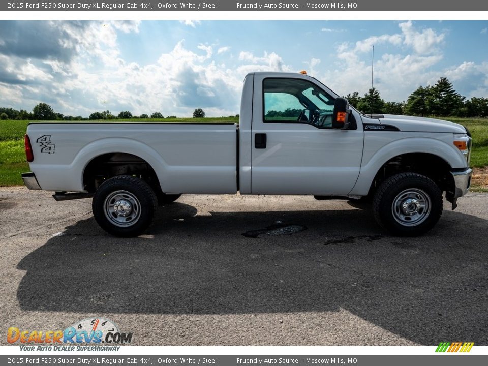 2015 Ford F250 Super Duty XL Regular Cab 4x4 Oxford White / Steel Photo #3