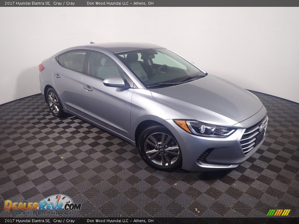 2017 Hyundai Elantra SE Gray / Gray Photo #3