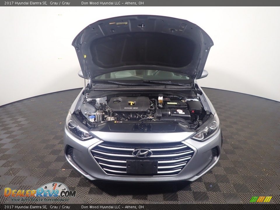 2017 Hyundai Elantra SE Gray / Gray Photo #6