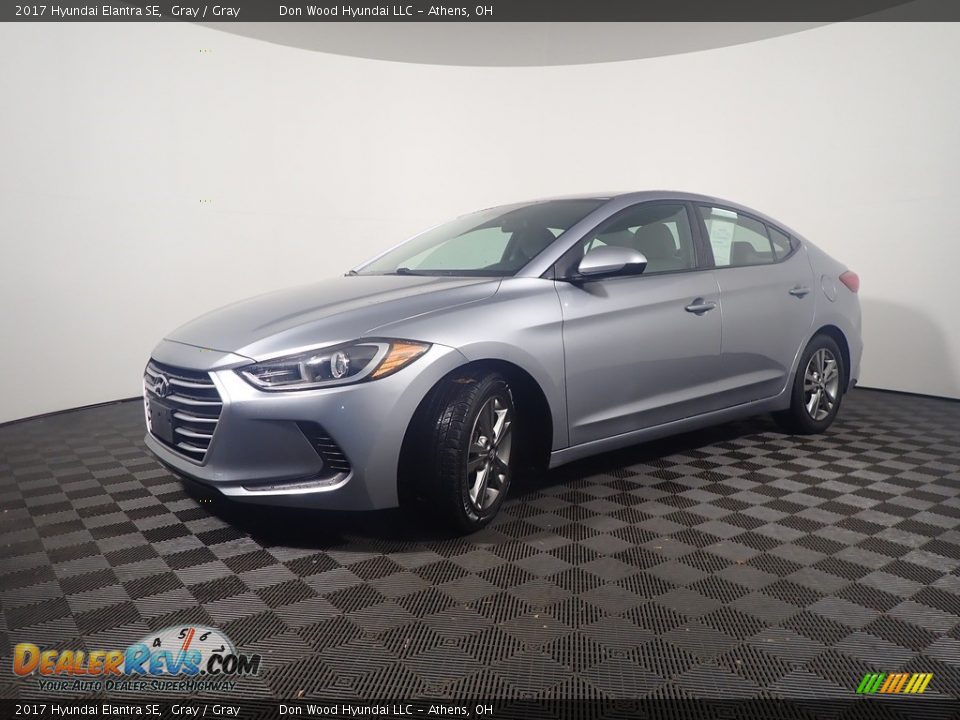 2017 Hyundai Elantra SE Gray / Gray Photo #8