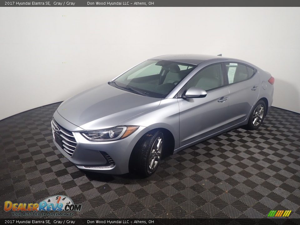 2017 Hyundai Elantra SE Gray / Gray Photo #9