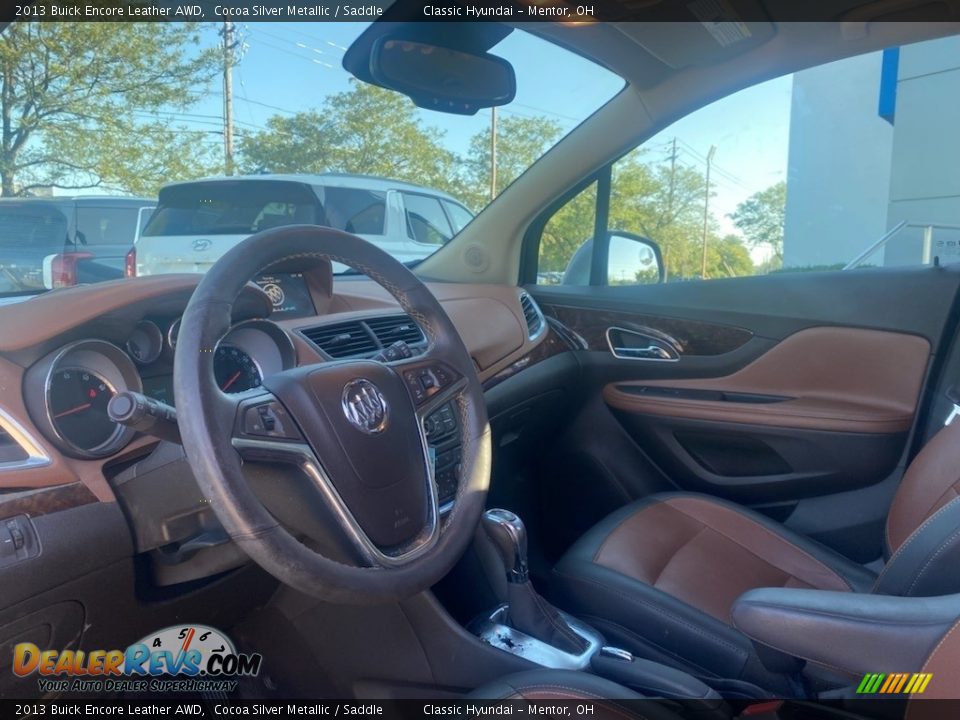 Front Seat of 2013 Buick Encore Leather AWD Photo #3